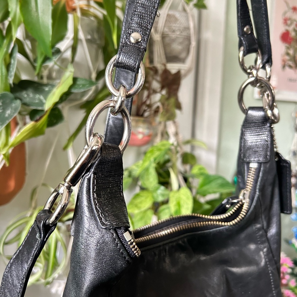 Coach bag with grey lining - Picture 5 of 8